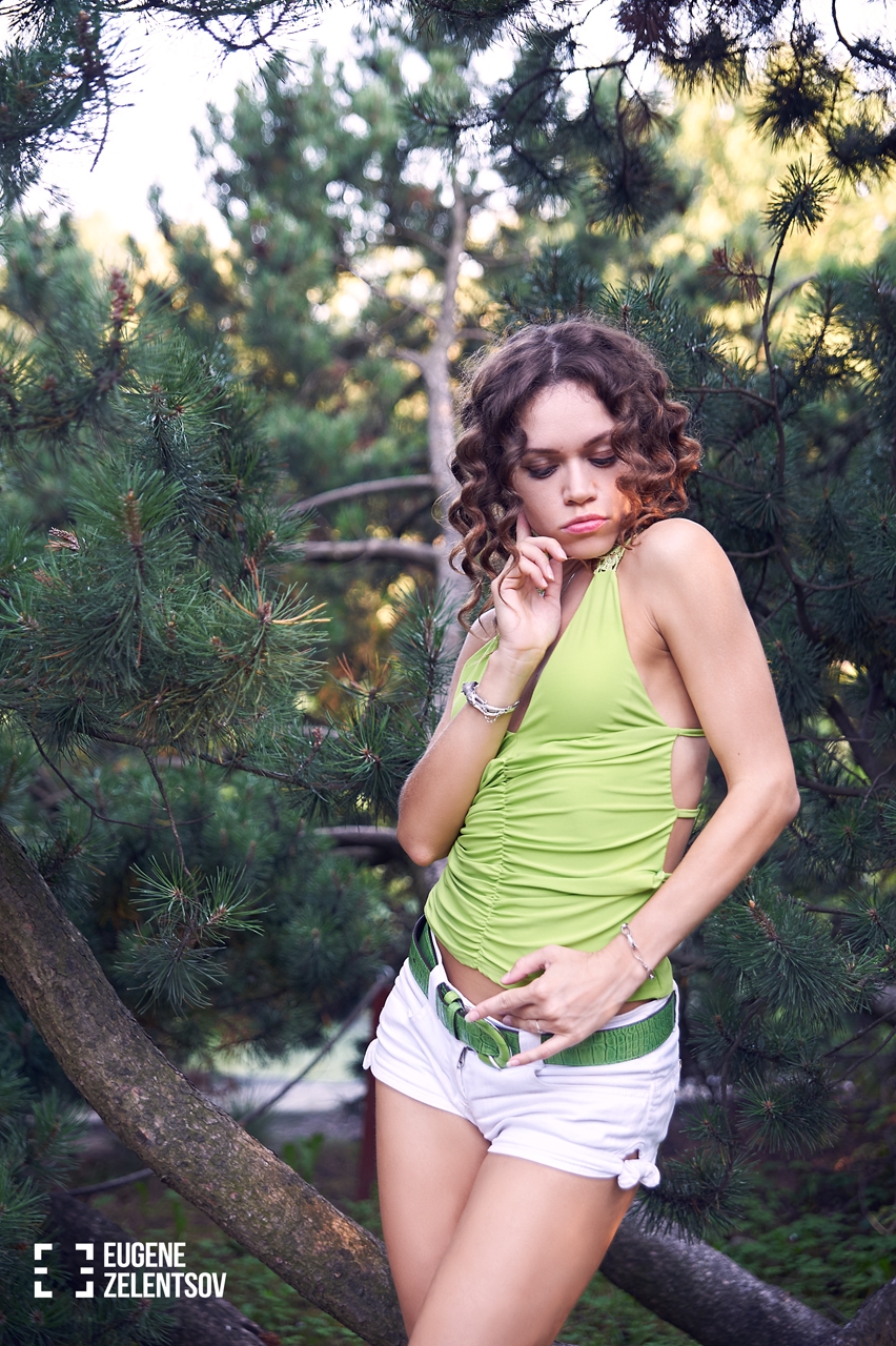 Модель: Кристина<br />
Место: Большой розарий парка Сокольники