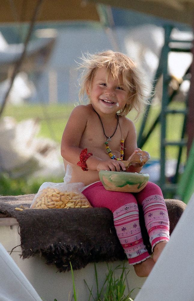 на фестивале "Воиново поле"