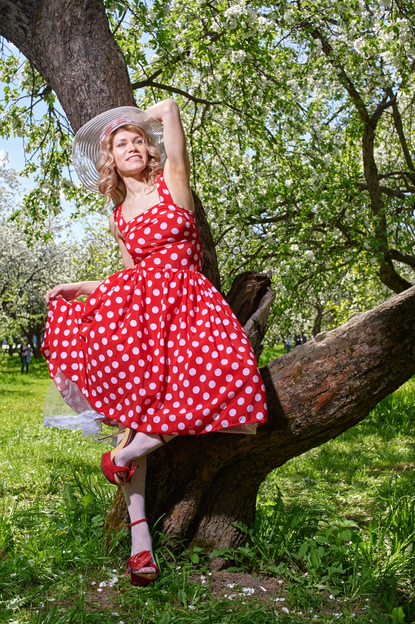 Снято в рамках Pin-Up'ness<br />
Организатор: The Gang<br />
Модель: Кристина<br />
Платье:...