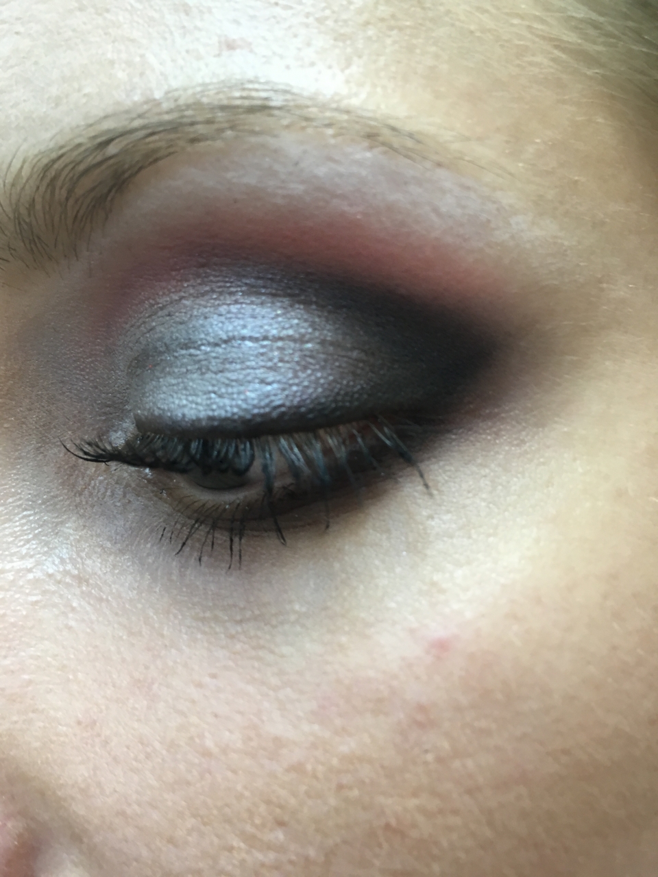 вечерний макияж глаз