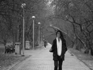 ...шел весенний снег