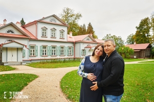 Беременная прогулка в Абрамцево